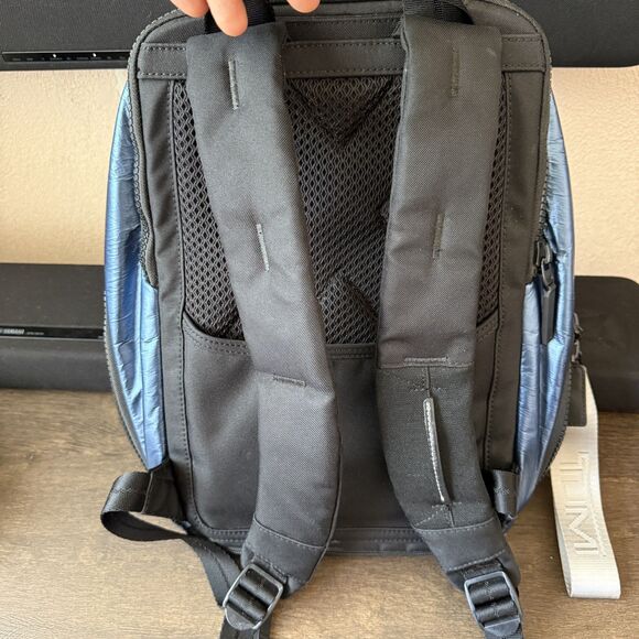 Tumi Tahoe Nottaway Iridescent Blue Backpack  MSRP $425 main image 7